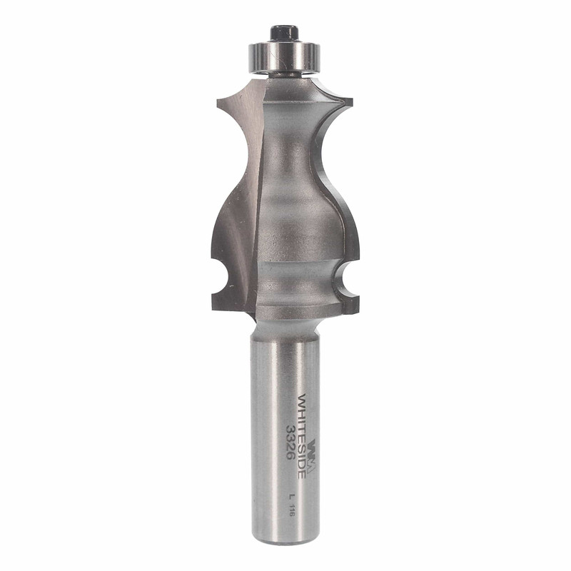 Specialty Molding Router Bit - 1/2" SH - Diameter:1-1/16" - Cutting Length:1-5/8"